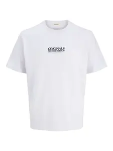 JACK & JONES Tričko  tmavozelená / ružová / čierna / biela