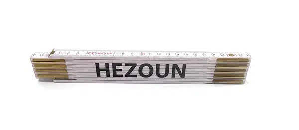 MAGG Skladací metr PATRIK, 2 m Jméno na metru: HEZOUN