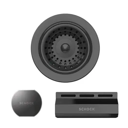 Doplnok Batérie Schock Gunmetal Brushed 400069GUB