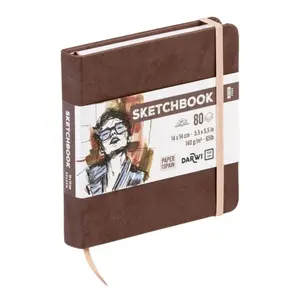 Sketchbook Darwi 14x14 Brown