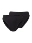 ABOUT YOU Nohavičky '2 pack Lisette Slip'  čierna