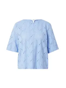 OBJECT Tričko 'OBJAva'  svetlomodrá