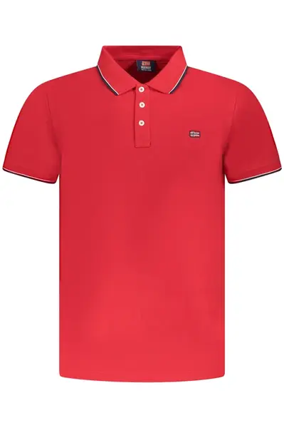 Červené pánske polo tričko