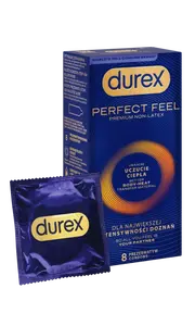 Durex Perfect Feel kondomy 8 ks