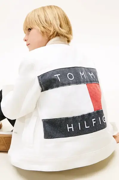 Detská rifľová bunda Tommy Hilfiger