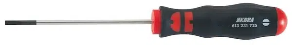 Plochý šroubovák 0,4x2,5 mm dřík 75 mm - Wurth Velikost: 0.6x3.5 mm