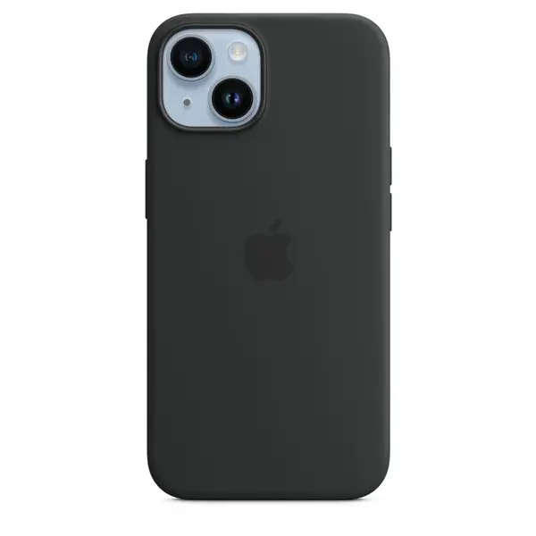 Zadní kryt Silicone Case with MagSafe s Apple iPhone 14, midnight