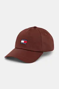 Tommy Jeans čiapka so šiltom pánska bavlnená