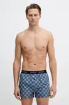 HUGO voľné boxerky pánske bavlnené WOVEN BOXER TRIPLET 3-pak