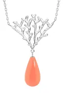 Postříbřený náhrdelník Lilou