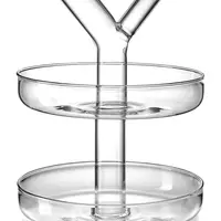 Patrový tác IVV 23 cm průhledná barva