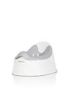 Detský nočník, ergonomický Solo cool – sivý, biely