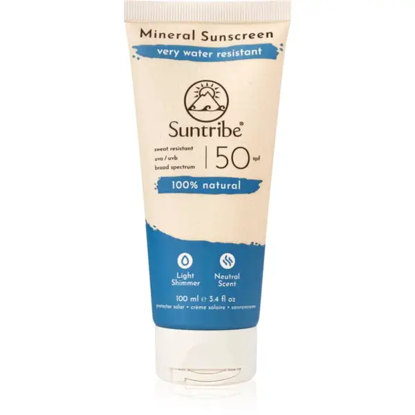 Suntribe Mineral Sunscreen minerální ochranný krém na obličej a tělo SPF 50 100 ml