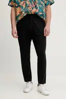 Tepláky adidas Essential pánské, černá barva, s aplikací, JF1105