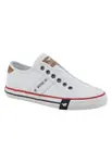 MUSTANG Slip-on obuv  karamelová / červená / biela