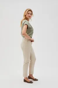 Marisse Women's Trousers L-Sp-4612 L.Beige