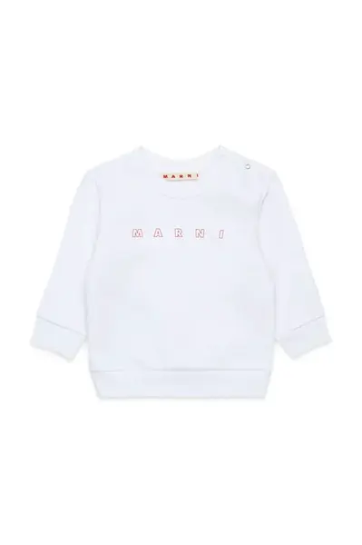 Dětská bavlněná mikina Marni MS319B SWEAT-SHIRT