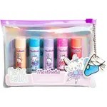 Martinelia Magic Ballet Lip Balm Set sada leskov na pery s puzdrom pre deti 5x3.6 g