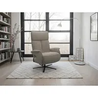 Sit & More RELAXAČNÍ KŘESLO, textil, jílová barva