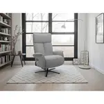 Sit & More RELAXAČNÍ KŘESLO, textil, šedá