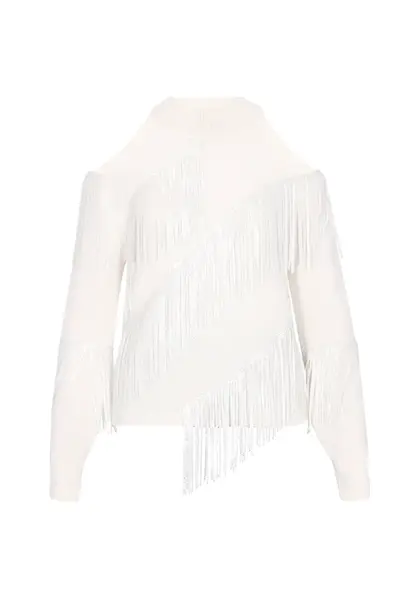 IZIA Sveter  šedobiela