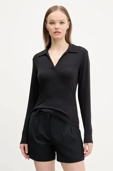 Tričko s dlouhým rukávem Abercrombie & Fitch