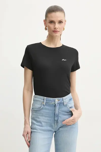 Džíny BOSS Orange dámské, high waist, 50540175