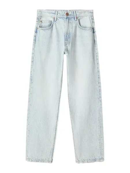 Bershka Džínsy  modrá denim