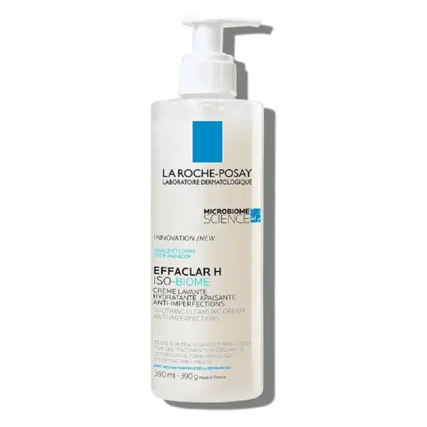 LA ROCHE-POSAY Effaclar H ISO-BIOME Zklidňující čisticí krém 390 ml