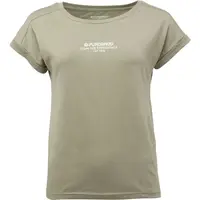 FUNDANGO LIMA Dámske tričko, khaki, veľkosť