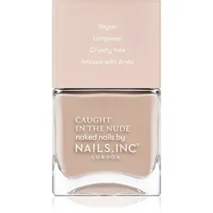 Nails Inc. Caught in the nude lak na nehty odstín South Beach 14 ml