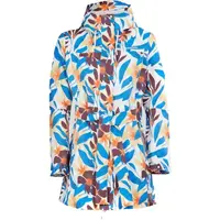 FUNDANGO REGINA II Dámsky jarný kabát, modrá, veľkosť