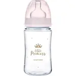 Canpol babies Royal Baby dojčenská fľaša 3m+ Pink 240 ml