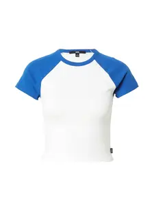 VANS Tričko 'CLARE'  modrá / biela