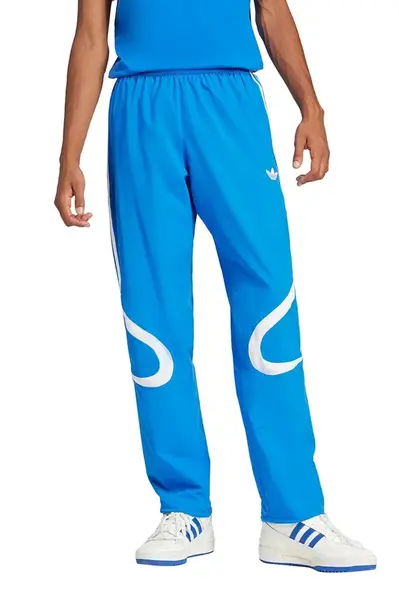 Tepláky adidas Originals Teamgeist Trackpant modrá barva, vzorované, JP1120