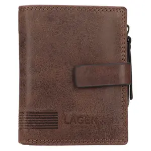 Pánská kožená peněženka Lagen Dante - hnědá