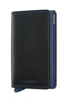Kožená peněženka Secrid černá barva, SO-Black-Navy