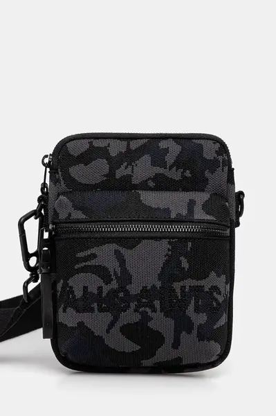 Ledvinka AllSaints FALCON KNIT černá barva, M022XC