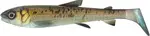 Savage gear gumová nástraha 3d whitefish shad sinking green pearl - 15 cm 27 g