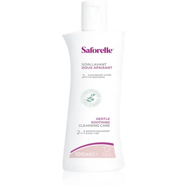 Saforelle Jemná čistící péče gel pro intimní hygienu 100 ml