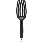 Olivia Garden Fingerbrush Double Bristles plochý kartáč pro snadné rozčesání vlasů 1 ks
