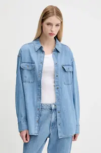 Tommy Jeans Bavlněná košile Tommy Jeans