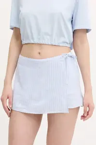 Lněná sukně Hollister Co.