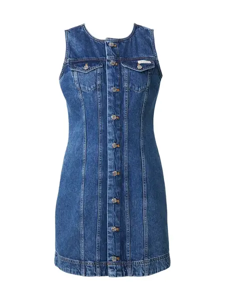 Calvin Klein Jeans Šaty  modrá denim