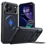 Kryt ESR Cyber Armor Kickstand, iPhone 17 Pro Max, černý