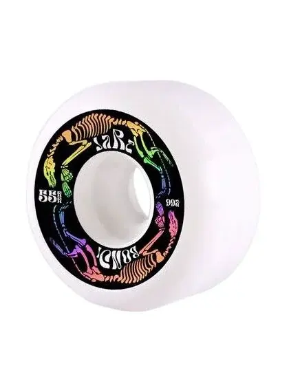 Jart kolečka Skeletons 55 mm 99A White | Bílá | Velikost skate 55 mm