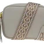 NovaKabelka.cz Bala Beige s přídavným popruhem VI