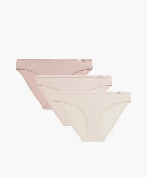 3-PACK Figi Damskie Bikini