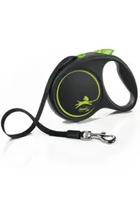 Vodítko Flexi Black Design M pásek 5m/25kg zelená new