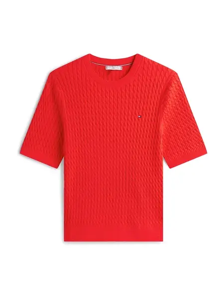 Tommy Hilfiger Curve Sveter  homárová